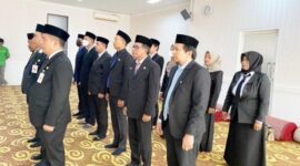 Pelantikan Pejabat esselon II, III dan IV di lingkungan Pemkab Tanbu.