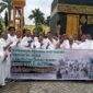 67 jemaah  haji  asal Kabupaten Tanah bumbu  antusias  mengikuti  manasik haji mandiri