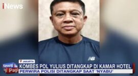 Kombes Pol Yulius yang Terciduk Nyabu Bareng Wanita di Hotel