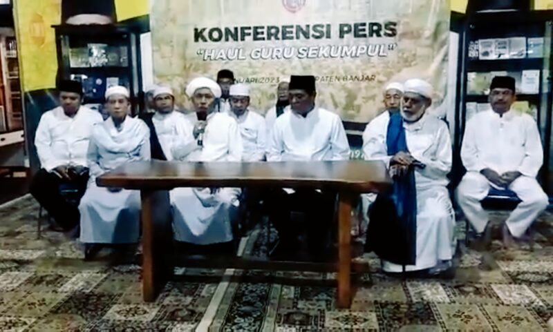 Konferensi pers pelaksanaan Haul Abah Guru Sekumpul