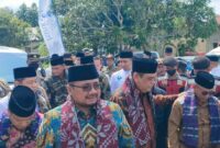 Menteri Agama bersama Wakil Bupati Tanah Bumbu Lounching Kampung Zakat