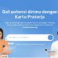 Tangkapan Layar Website Kartu Prakerja