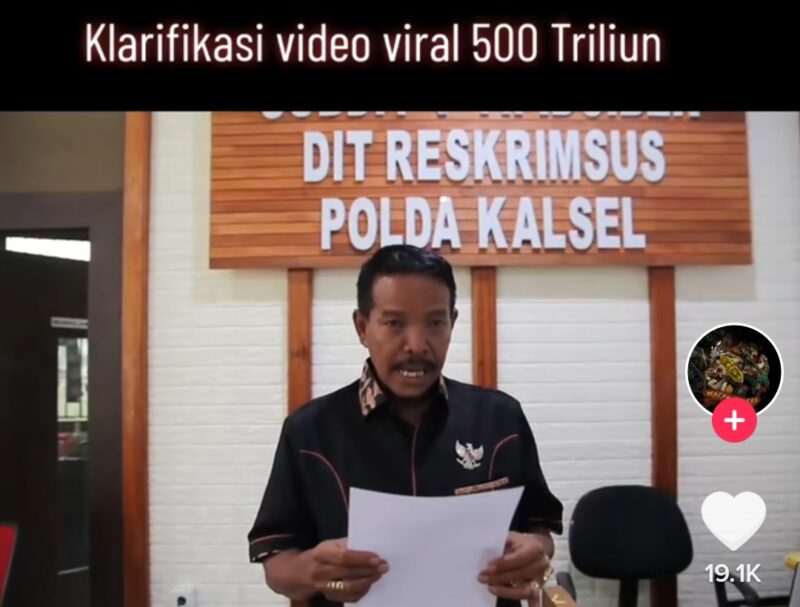 Tangkapan layar Akun Tiktok @resmob_macan_kalsel