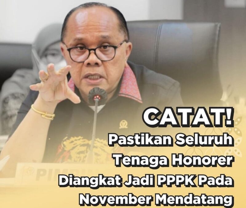 Honorer diangkat otomatis 