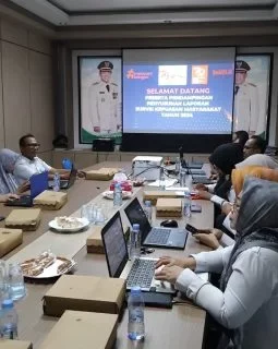 Bagian Organisasi Lakukan Pendampingan Penyusunan Laporan SKM