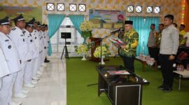 Bupati Kukuhkan Perpanjangan Masa Jabatan Kades Dan Anggota BPD/Istimewa