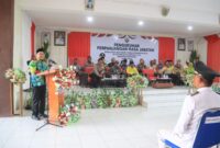 Melalui Pengukuhan Kades Dan BPD Bupati Kotabaru Harapkan Gali Potensi Desa