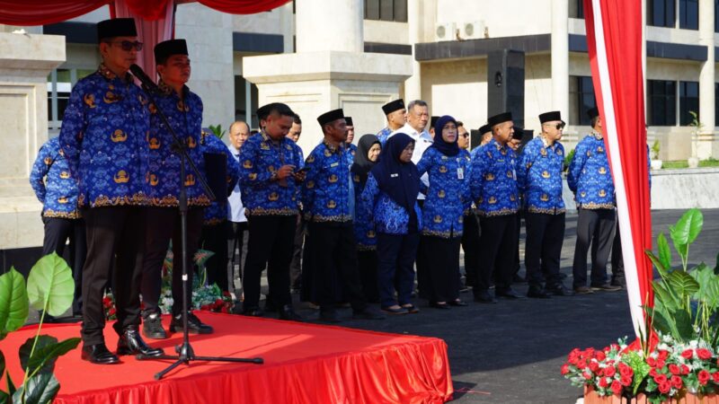 Pemkab. Kotabaru Gelar Apel Hari Kesadaraan Nasional