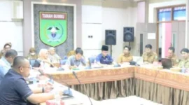 Komisi Tiga DPRD Tanbu Gelar Rapat Kerja Dengan Dinas PUPR