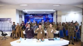 Dinas Kominfosp Tanbu Sukses Adakan Bimtek Penyusunan Masterplan Smart City dan Quick Win Program Unggulan 