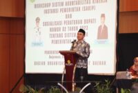 Bupati Zairullah Buka Workshop SAKIP