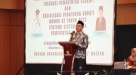 Bupati Zairullah Buka Workshop SAKIP