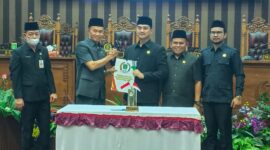 DPRD Tanah Bumbu Gelar Paripurna  Raperda Perubahan Nomor 19 Tahun 2022