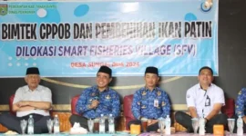 Bupati Zairullah buka Bimtek CPPOB dan Pembenihan Ikan Patin di Kawasan Smart Fisheries Village