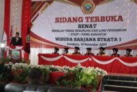 Bupati Kotabaru hadiri Wisuda STKIP Paris Barantai ke-XIII