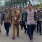 Siap Ikuti Rakornas, Bupati Zairullah dan Ketua DPRD Tanah Bumbu Tiba Dilokasi Acara
