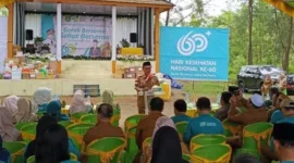 Meriah Hari Kesehatan Nasional Ke 60, Bupati Tanbu Ajak Utamakan Kesehatan Keluarga dan Lingkungan