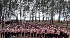 Jambore Saka Bakti Husada di Tanah Bumbu Berlangsung Meriah