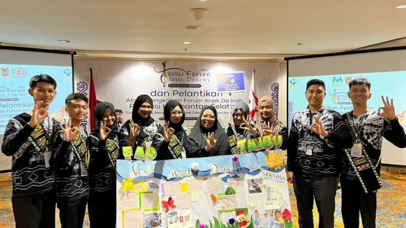 Ikuti Temu FAD Tingkat Kalsel, Forum Anak Tanah Bumbu Raih Empat Penghargaan