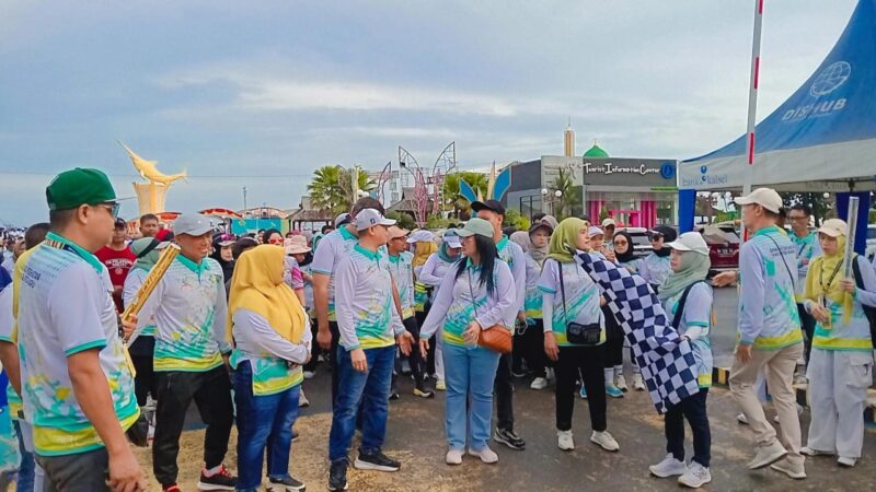 Dinkes Kotabaru Gelar Fun Run dan Jalan Santai 2024