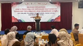 OJK Kalsel Edukasi Masyarakat Cegah Penawaran Jasa Keuangan Ilegal
