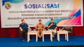 Pemkab Kotabaru Gelar Sosialisasi Pembentukan Produk Hukum dan Tata Naskah Dinas