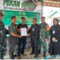 Peringati Hari Juang TNI, KODIM 1022 – Dukcapil Tanah Bumbu Gelar Bakti Sosial Pembuatan Akta Kelahiran