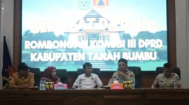 Kunjungan Komisi III DPRD Tanah Bumbu ke BPBD Tanbu