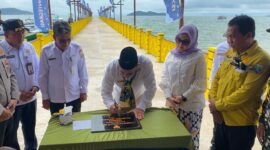 Sayed Jafar Dorong Pertumbuhan Ekonomi melalui Peresmian Dermaga Kepulauan