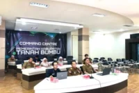 Pemkab Tanbu Ikuti Rapat Virtual PID Minggu Pertama Januari 2025