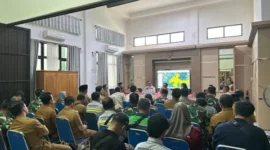 Dukung Penuh, Pemkab Tanbu Terima Kunjungan Sosialisasi Cetak Sawah Rakyat