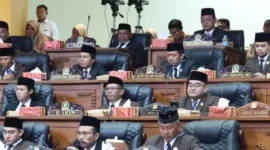 DPRD Tanah Bumbu Gelar Rapat Paripurna Pengumuman Pengusulan Pengangkatan Bupati dan Wakil Bupati Terpilih
