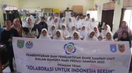 Peringati HPSN 2025, SMAN 1 Kusan Hilir Gelar Penyuluhan Pengelolaan Sampah