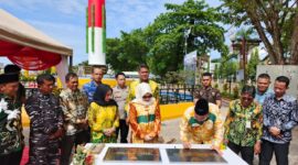Bupati Kotabaru Mesmikan Air Mancur Tugu Perjuangan Dan SJA 309 Cafe-Resto