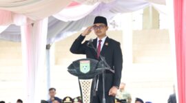 Ketua DPRD sebagai Inspektur Upacara Peringatan 7 Pebruari 1946