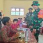 Dalam Rangka TMMD Ke-123 Kodim 1004 Uji Coba Makan Bergizi Dibeberapa SD Di Desa Talusi