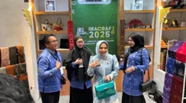 Ikuti Pameran INACRAFT di Jakarta, Diskumdagri : Potensi Pangsa Pasar Untuk UMKM Lebih Luas