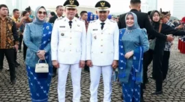 Bupati Tanbu Periode 2025-2030 Andi Rudi Latif dan Wakil Bupati H Bahsanuddin Resmi Dilantik oleh Presiden Prabowo Subianto