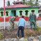 Satgas TMMD Ke-123 Bersihkan Mesjid Demi Ciptakan Kenyamanan Beribadah Warga Talusi