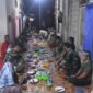 Buka Puasa Bersama Jalin Kedekatan Satgas TMMD ke-123 Dan Warga Talusi