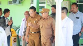 Pastikan Pelayanan Berjalan Maksimal Bupati Kotabaru Kunjungi RSUD PJS