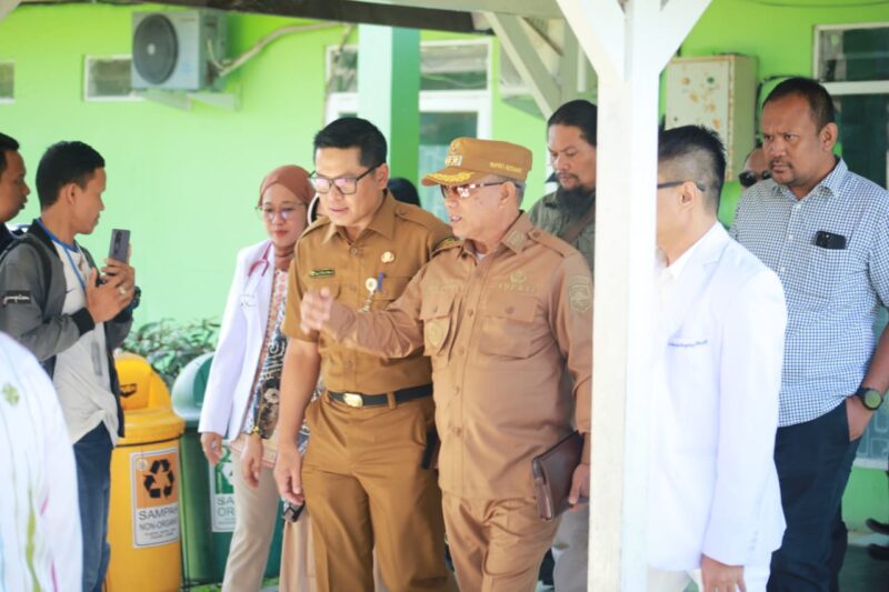 Pastikan Pelayanan Berjalan Maksimal Bupati Kotabaru Kunjungi RSUD PJS