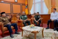 Silaturahmi Pangdam VI Mulawarman dan Gubernur Kalsel, Bupati Tanah Bumbu: Momentum Pererat Kebersamaan