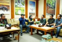 Serius Dukung Sektor Pertanian, Bupati Kotabaru Silaturami dengan Menteri Pertanian