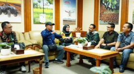 Serius Dukung Sektor Pertanian, Bupati Kotabaru Silaturami dengan Menteri Pertanian