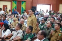 Rakor Bersama Mentan RI, Bupati Andi Rudi Latif: Tanbu siap Jalankan Program Revitalisasi Cetak Sawah