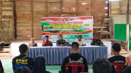 Satgas TMMD ke-123 Kodim 1004/Kotabaru Gelar Sosialisasi Bela Negara untuk Warga Desa Talusi