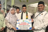 Wabup Kotabaru Kembali Salurkan Bantuan di Safari Ramadhan Pulau Laut Selatan