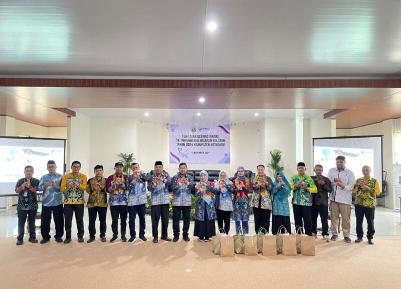 Kotabaru Raih Juara Umum Germas Award Tingkat Kal-Sel