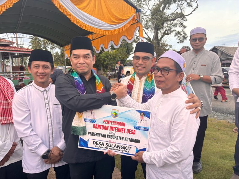 Pemkab Kotabaru Arungi Lautan Dan Berbagi Keberkahan Di Safari Ramadhan Kelumpang Utara